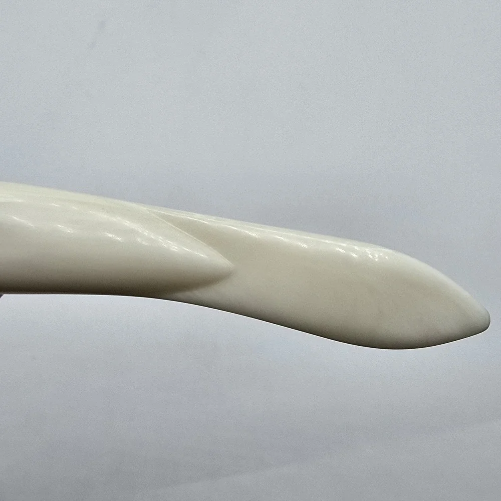 Cutco 1759 JG Table Knife Pearl White Handle Serrated Steak Knife Made In USA